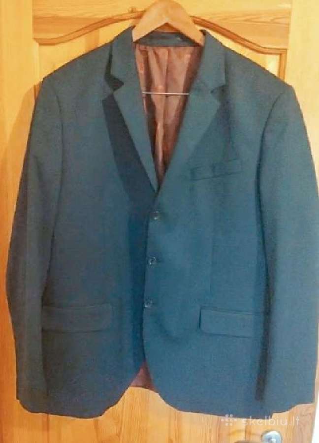 Žalias Lukšos gimnazijos švarkas didesnio dydžio