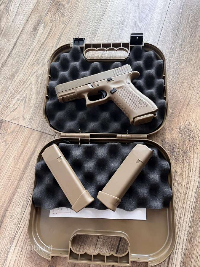 Pistoletas glock 19x coyote