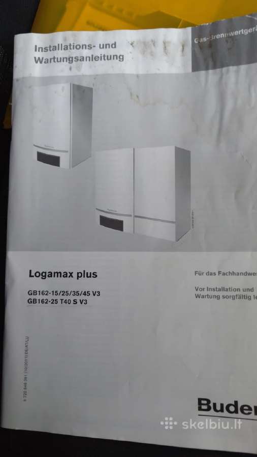 Dujinis katilas Buderus Logamax plus GB 162-25 - nuotraukos Nr. 5