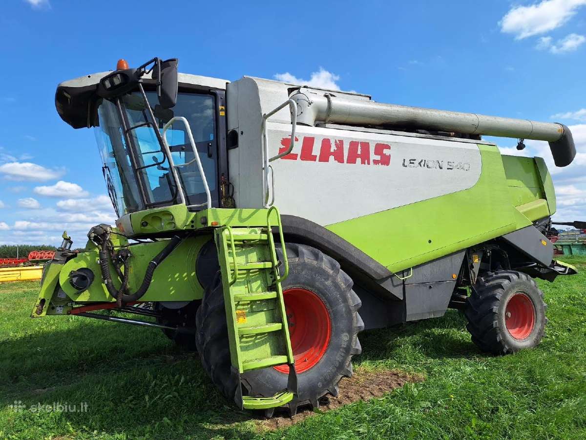 Kombainas Claas Lexion 540 Ardomas Dalimis