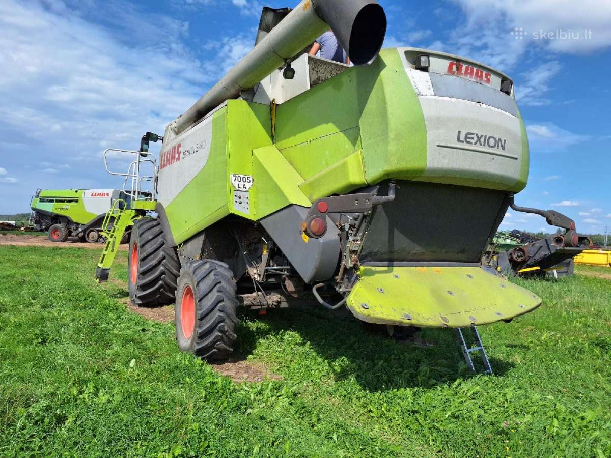 Kombainas Claas Lexion 540 Ardomas Dalimis - nuotraukos Nr. 2