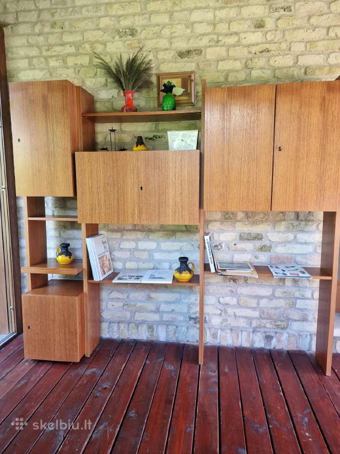 Vintažinė mid century modulinė lentynų sistema - nuotraukos Nr. 3