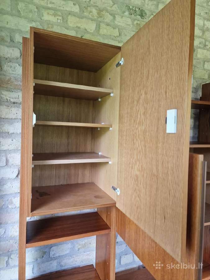 Vintažinė mid century modulinė lentynų sistema - nuotraukos Nr. 6