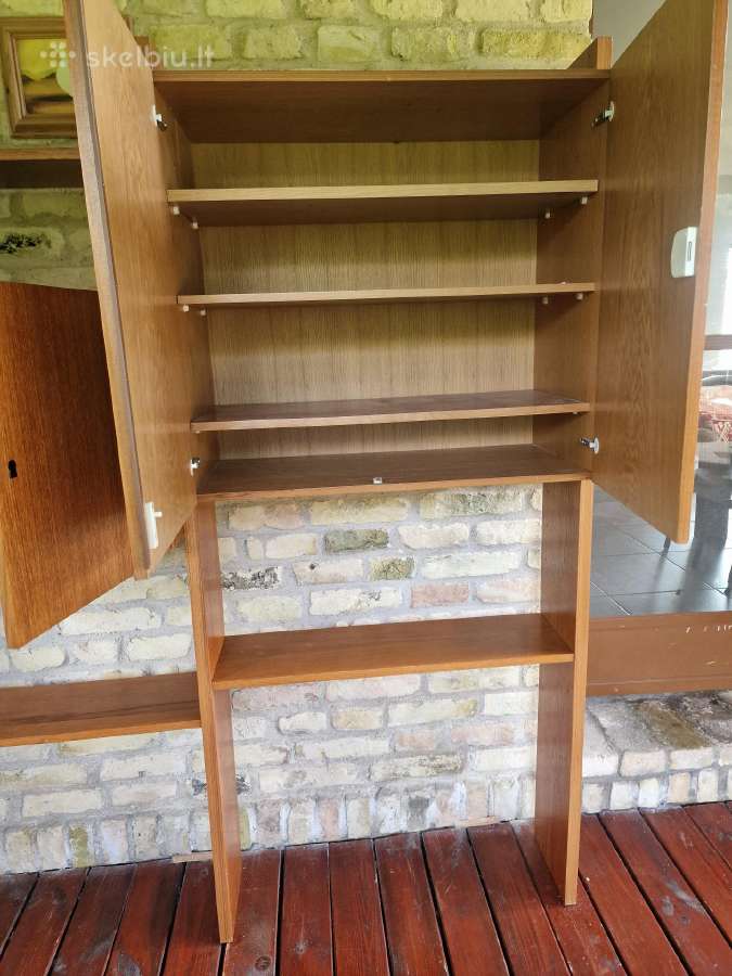 Vintažinė mid century modulinė lentynų sistema - nuotraukos Nr. 15
