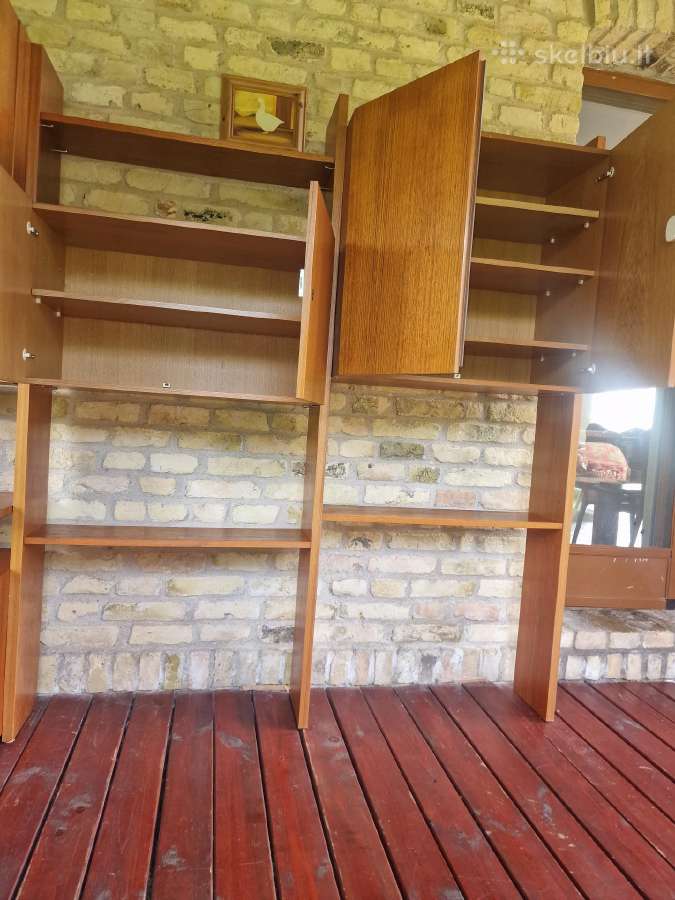 Vintažinė mid century modulinė lentynų sistema - nuotraukos Nr. 19
