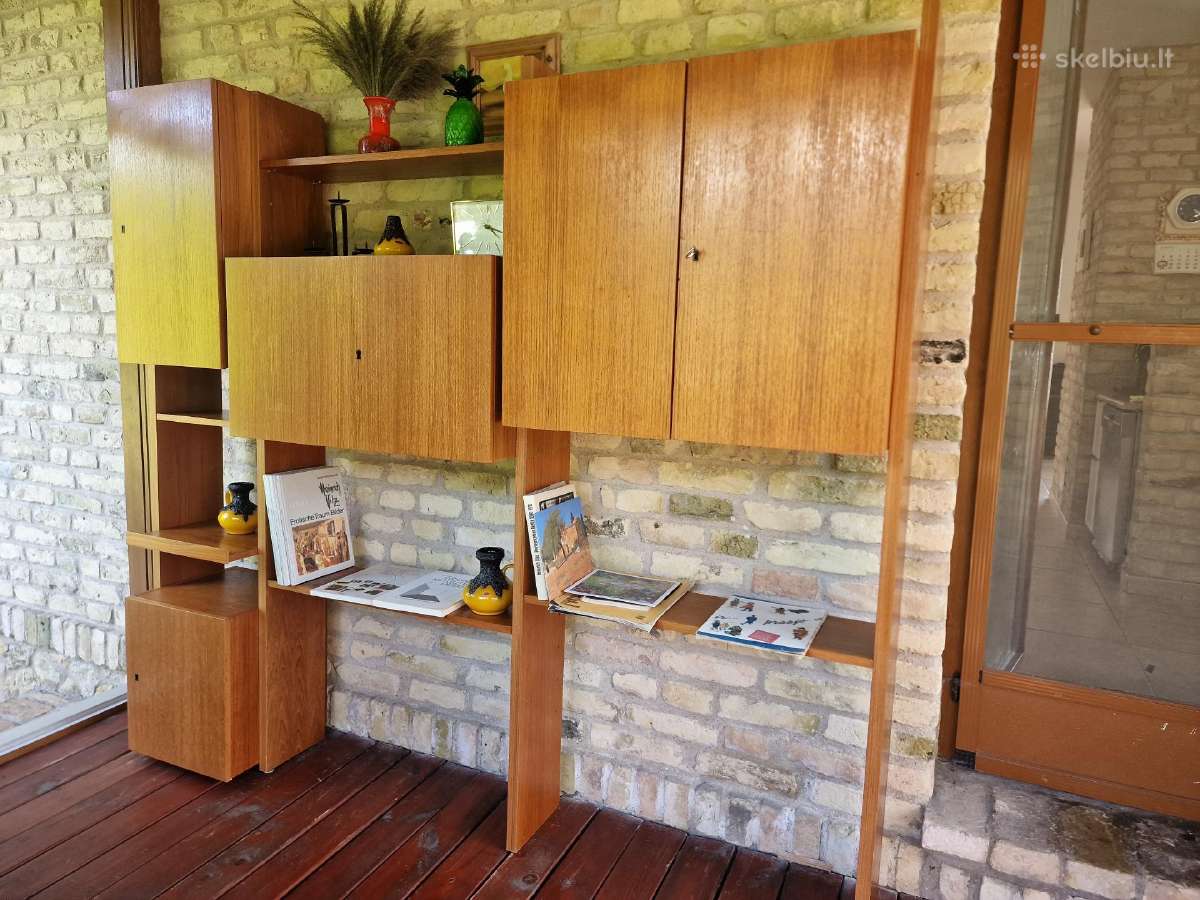 Vintažinė mid century modulinė lentynų sistema - nuotraukos Nr. 23