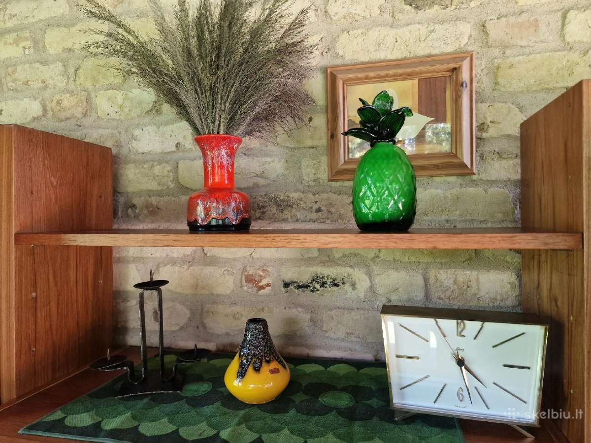 Vintažinė mid century modulinė lentynų sistema - nuotraukos Nr. 4