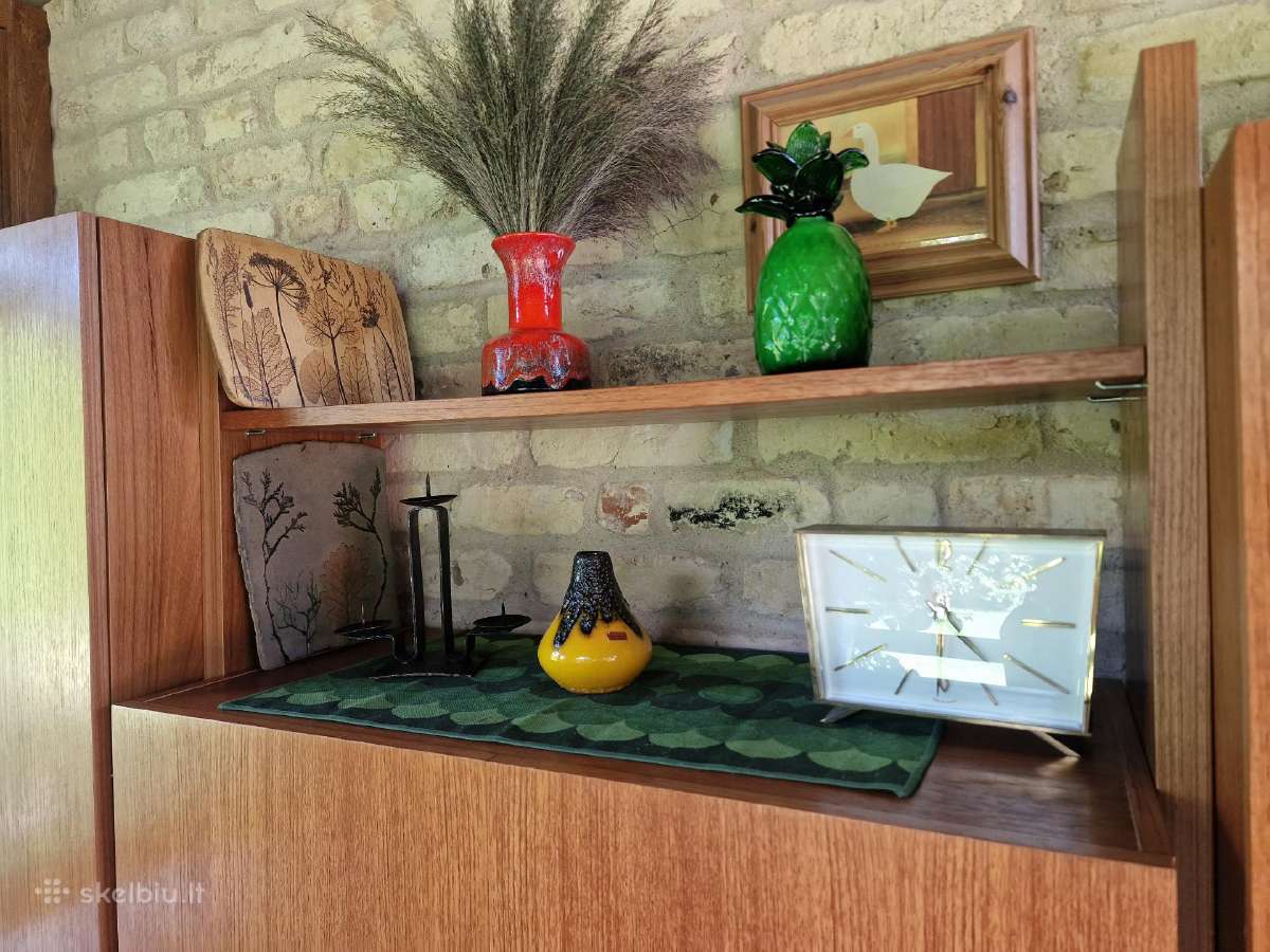 Vintažinė mid century modulinė lentynų sistema - nuotraukos Nr. 30