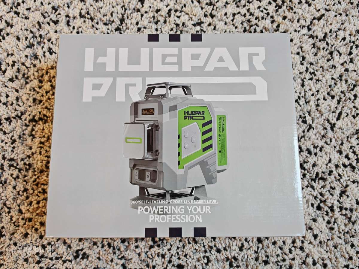 Huepar Zk04cg 4d lazerinis nivelyras - nuotraukos Nr. 2