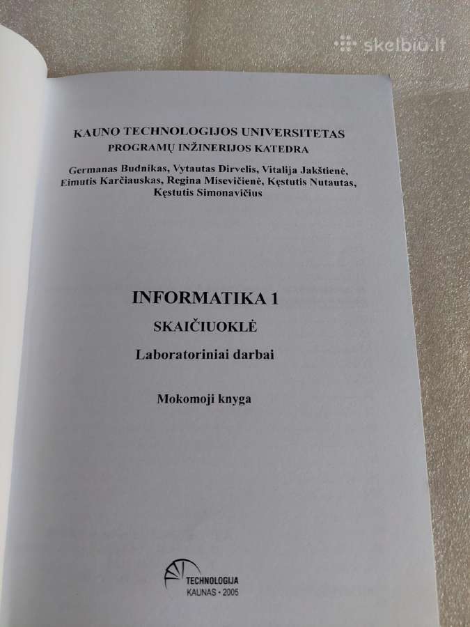 Informatika 1. Skaičiuoklė - nuotraukos Nr. 2