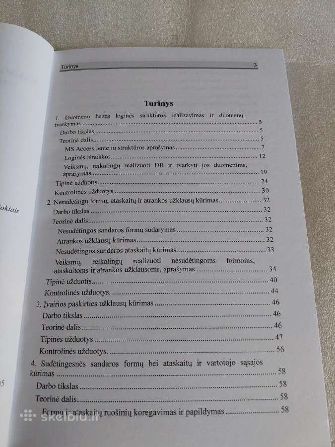 Informatika 1. Duomenų bazės - nuotraukos Nr. 3