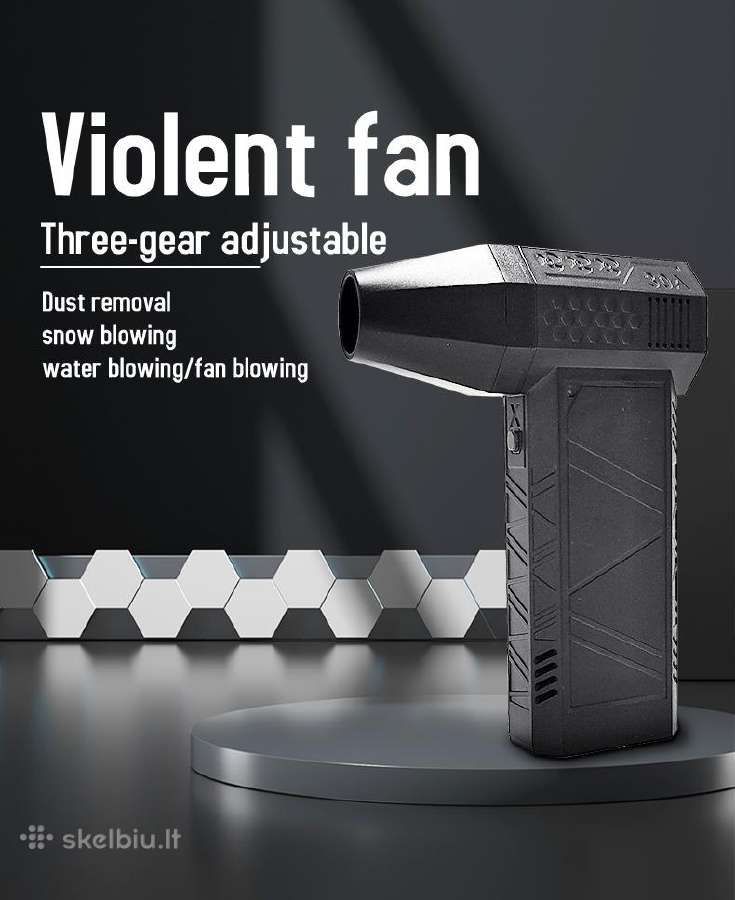 Mini turbo jet fan reaktyvinis ventiliatorius - nuotraukos Nr. 20