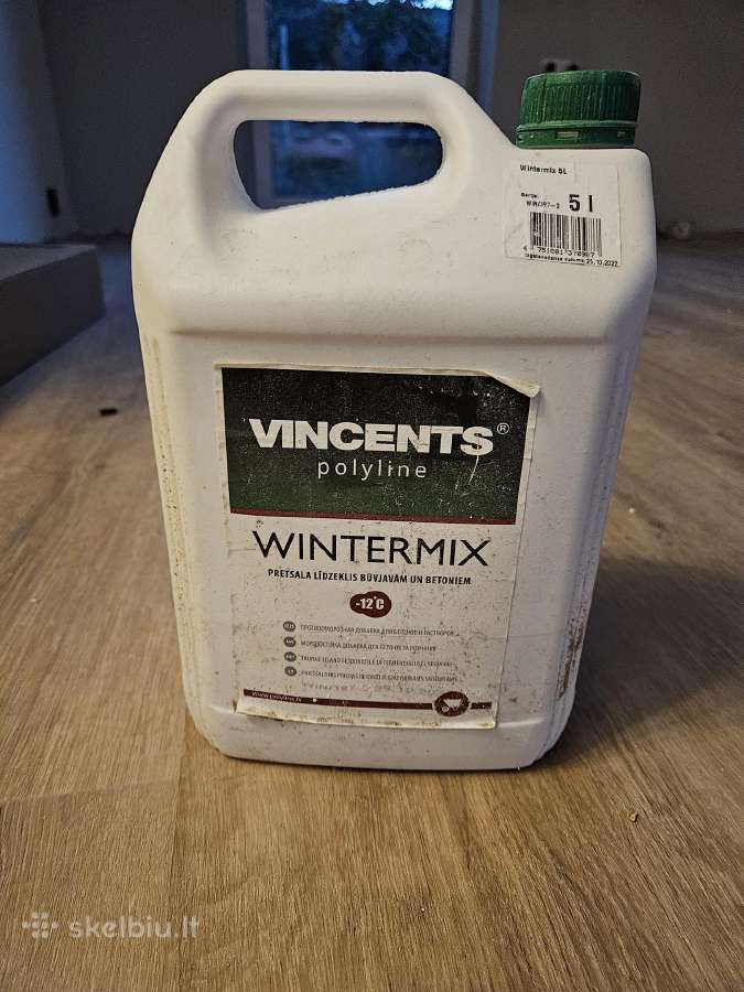 Prieššaltinis priedas betonui Vincents Wintermix
