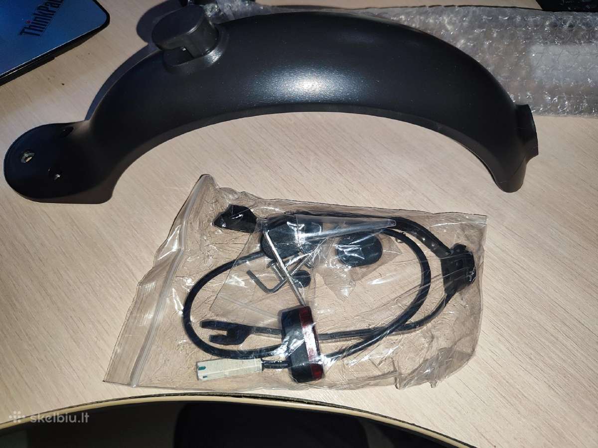 El. paspirtuko galinis sparnas Xiaomi M365 +dovana - nuotraukos Nr. 2