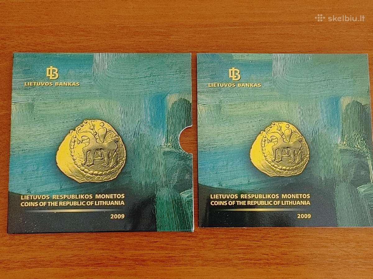 2009m. numizmatinis rinkinys - Proof-like (500vnt) - nuotraukos Nr. 2