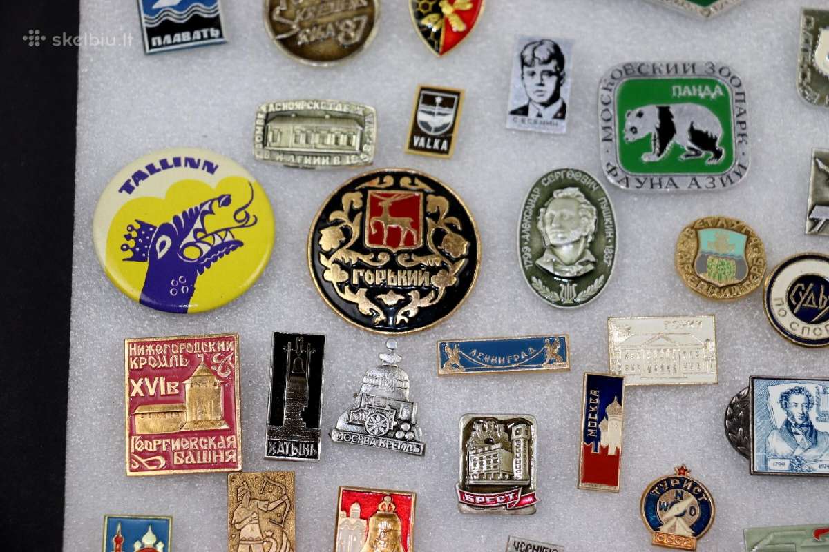 Parduodu ženkliukus tik visus kartu CcCCCP. - nuotraukos Nr. 3