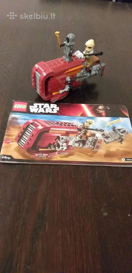 Lego Star Wars Rey's Speeder - nuotraukos Nr. 2