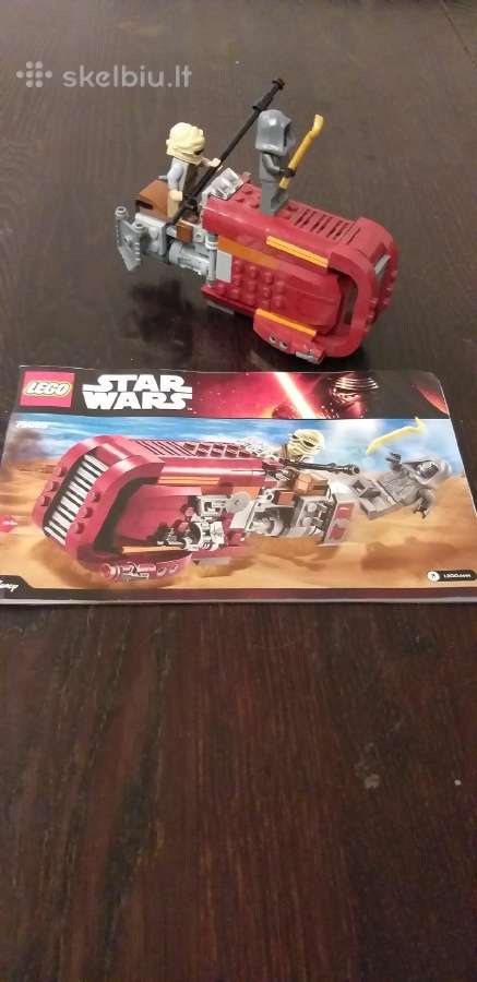 Lego Star Wars Rey's Speeder - nuotraukos Nr. 3