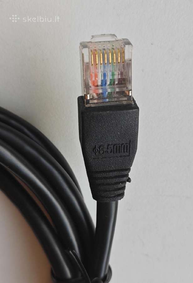 Lan tinklo Utp Rj-45 interneto kabeliai