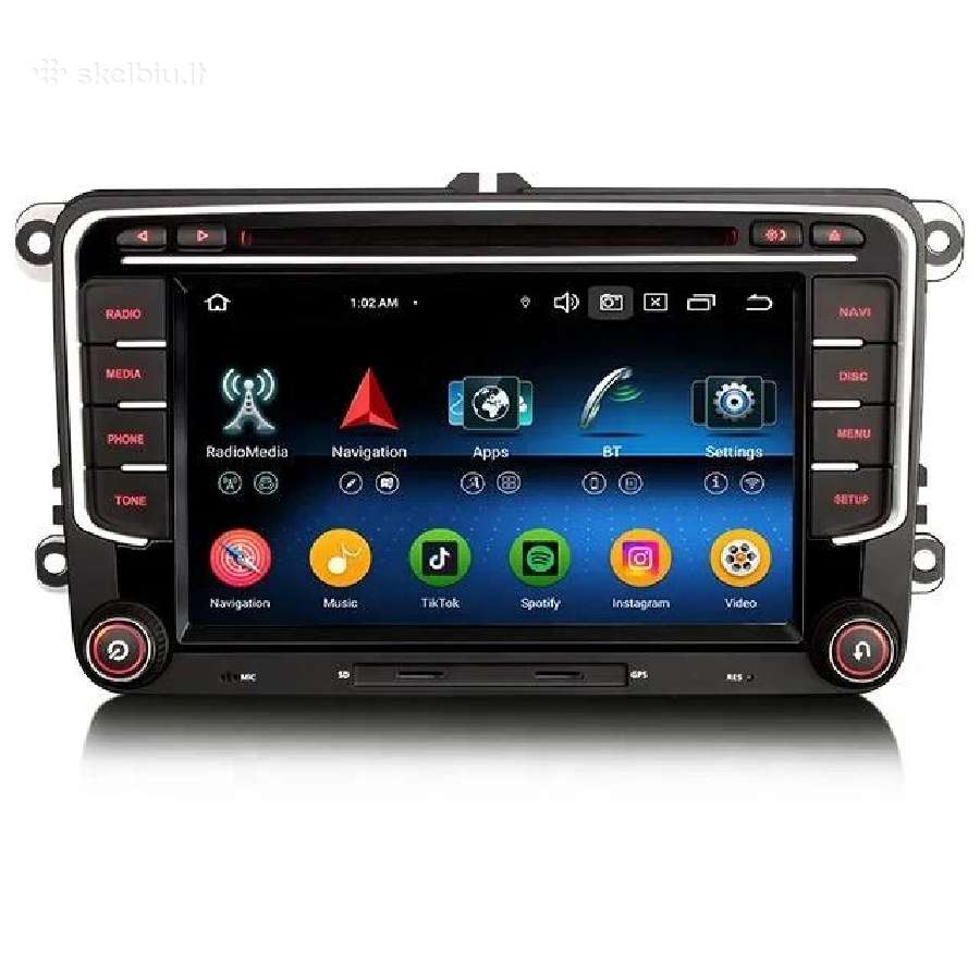 Vw volkswagen seat skoda android multimedija