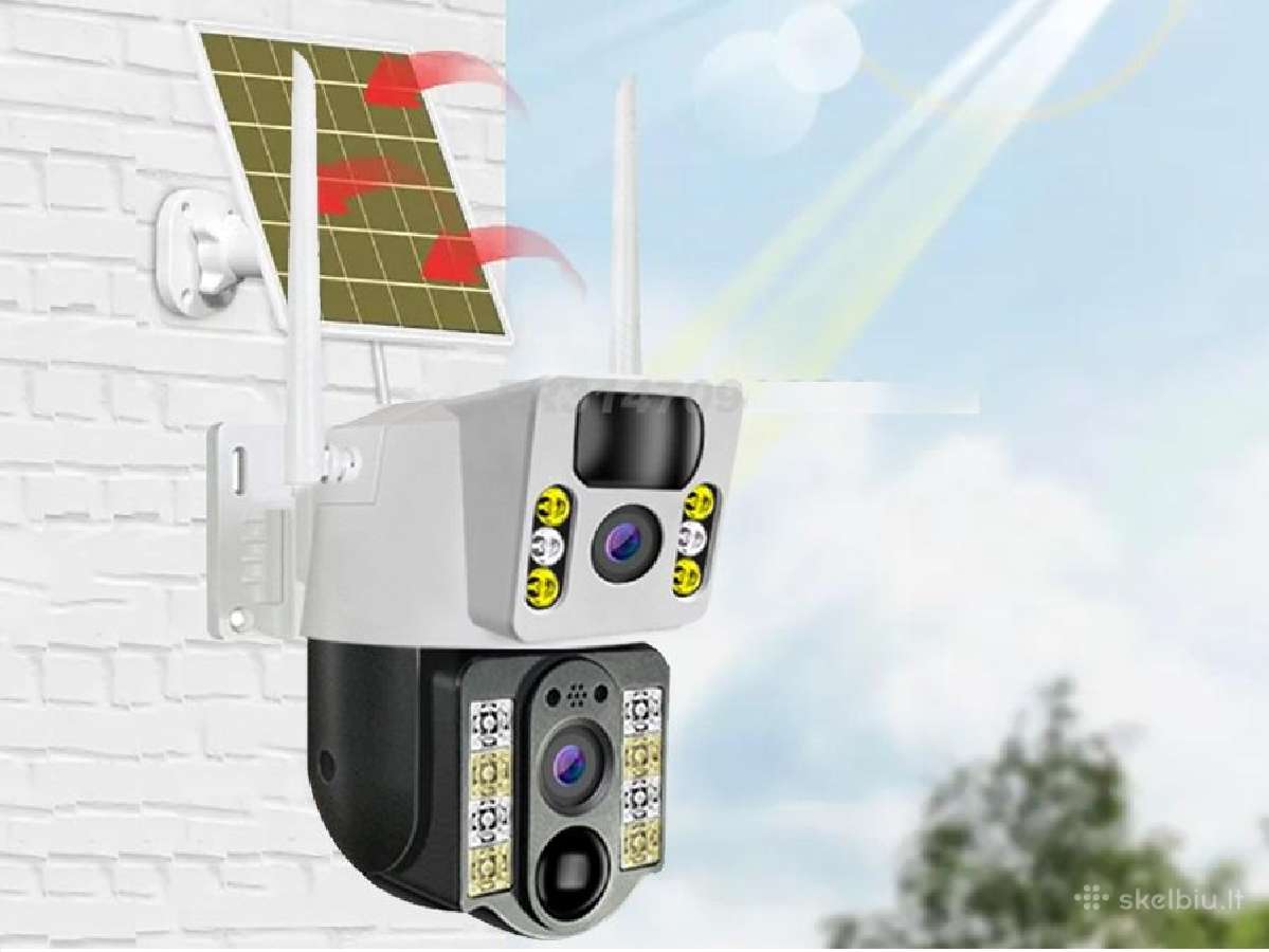 Lauko kamera su sim kortele 4G su saulės baterija - nuotraukos Nr. 2