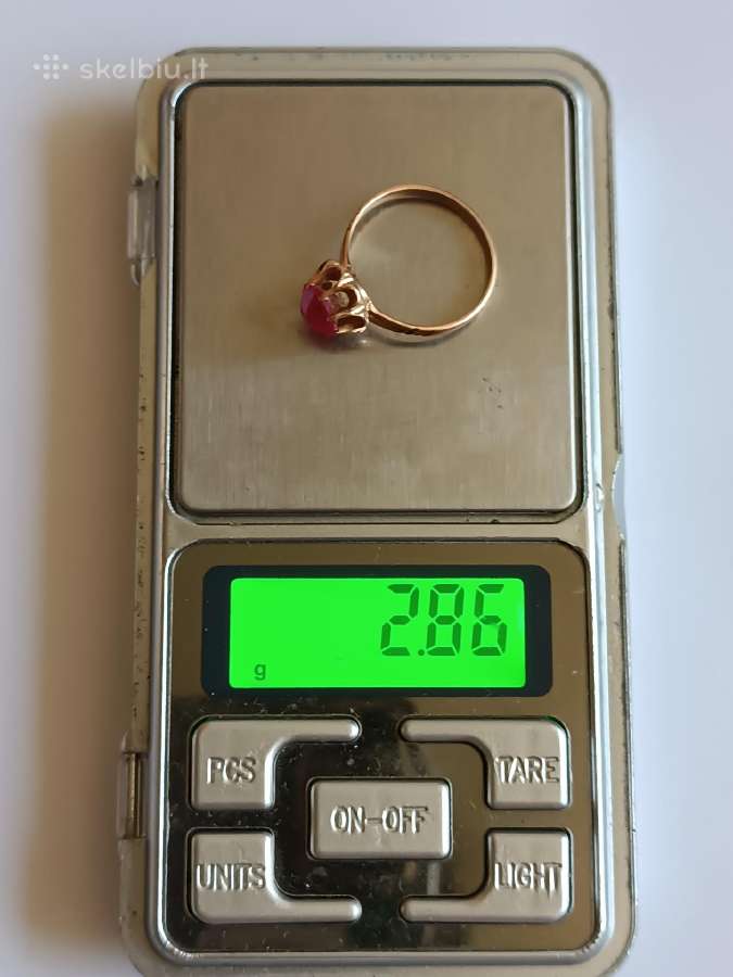 Tarybinis auksinis žiedas žvaigždė 583 - nuotraukos Nr. 7