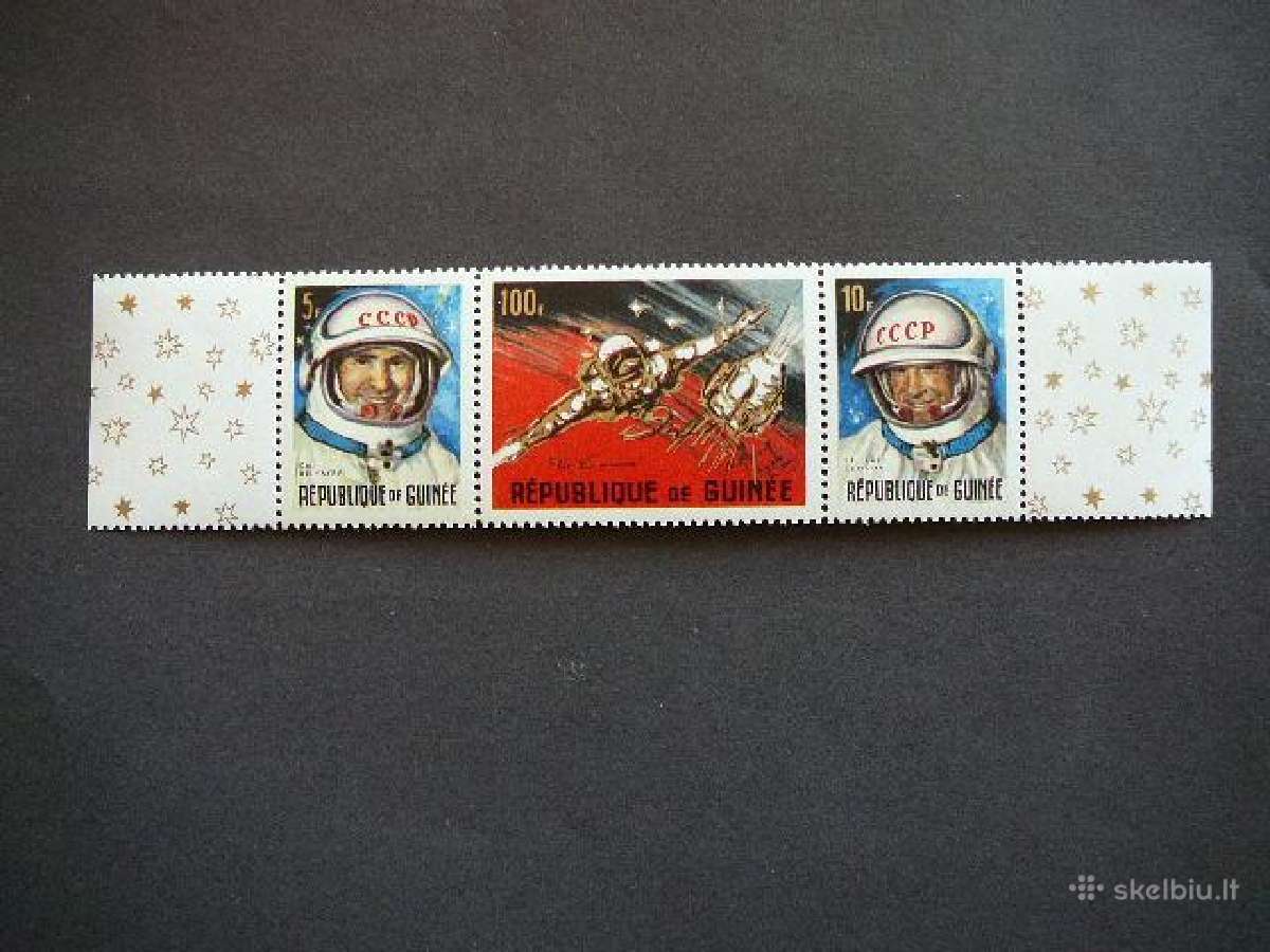 Kosmosas Gvineja 1965 svarus Mnh gv555