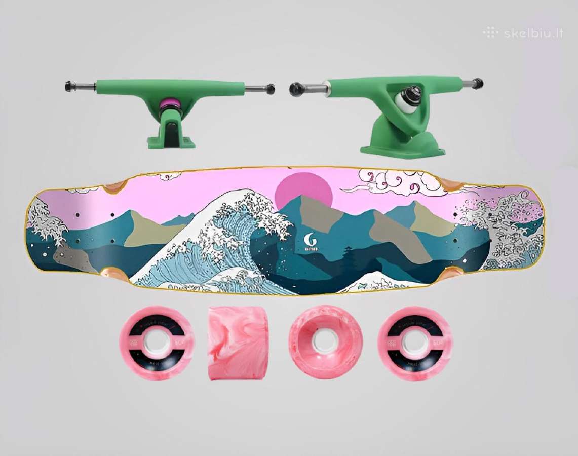 Longboard dalys - nuotraukos Nr. 2