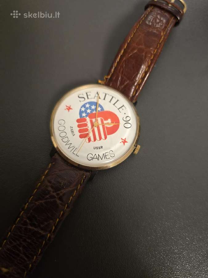 Zaria Ussr mechaninis laikrodis