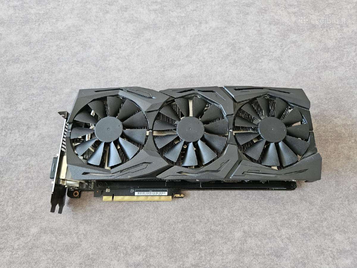 Asus Rog Strix Rx Vega 64 8gb Oc - Skelbiu.lt