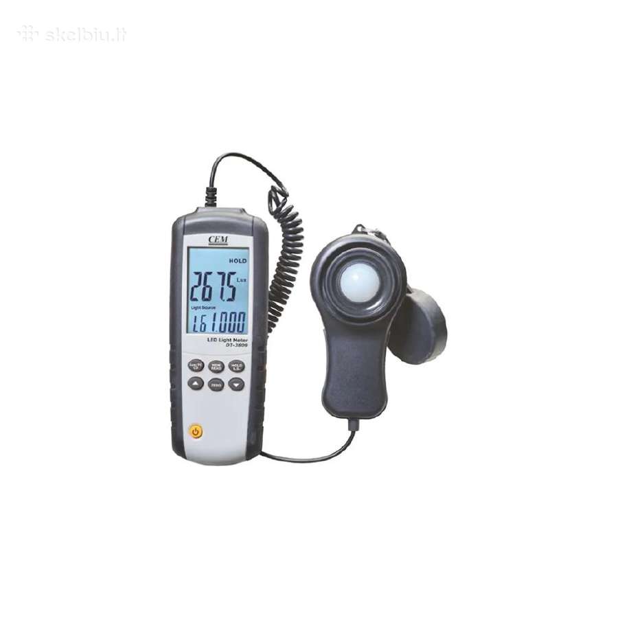 LED šviesos matuoklis DT-3809 (nuoma)