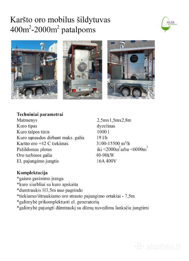 Mobilios ir kilnojamos katilinės nuoma 100-500kw - nuotraukos Nr. 9