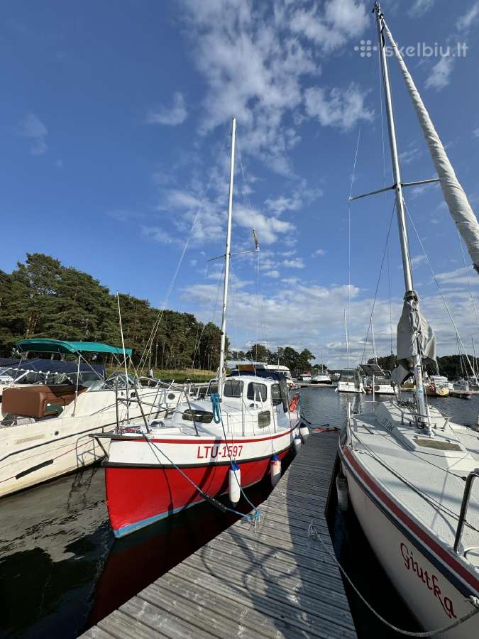 Parduodamas burinis motorsaileris, jachta, laivas