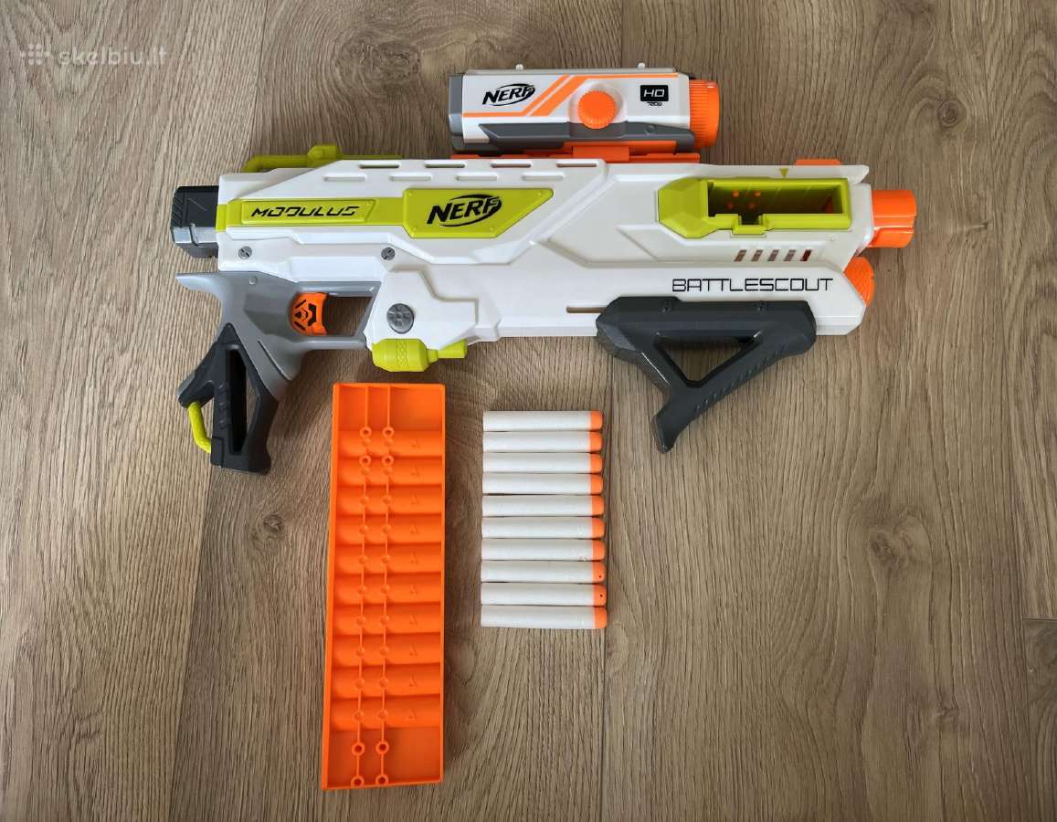Nerf N-strike Modulus Battlescout Ics-10 šautuvas - nuotraukos Nr. 6