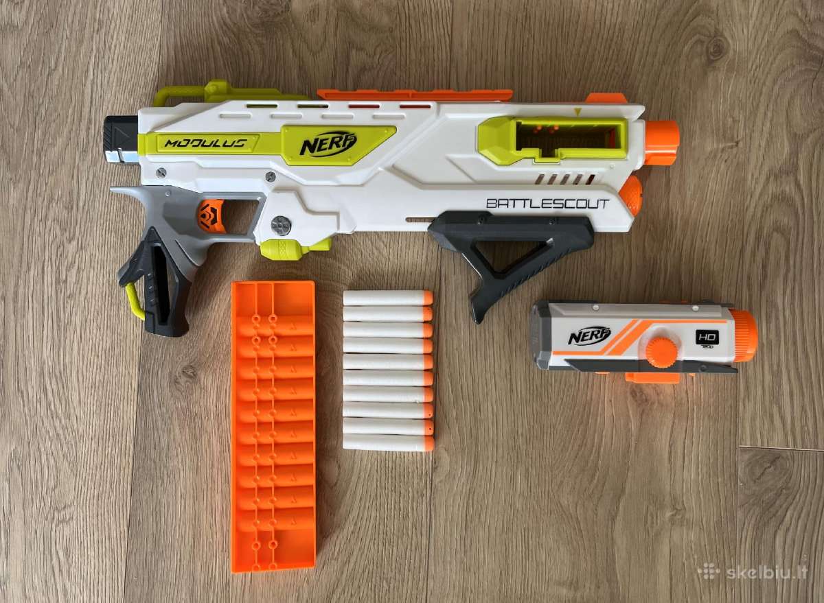 Nerf N-strike Modulus Battlescout Ics-10 šautuvas - nuotraukos Nr. 7