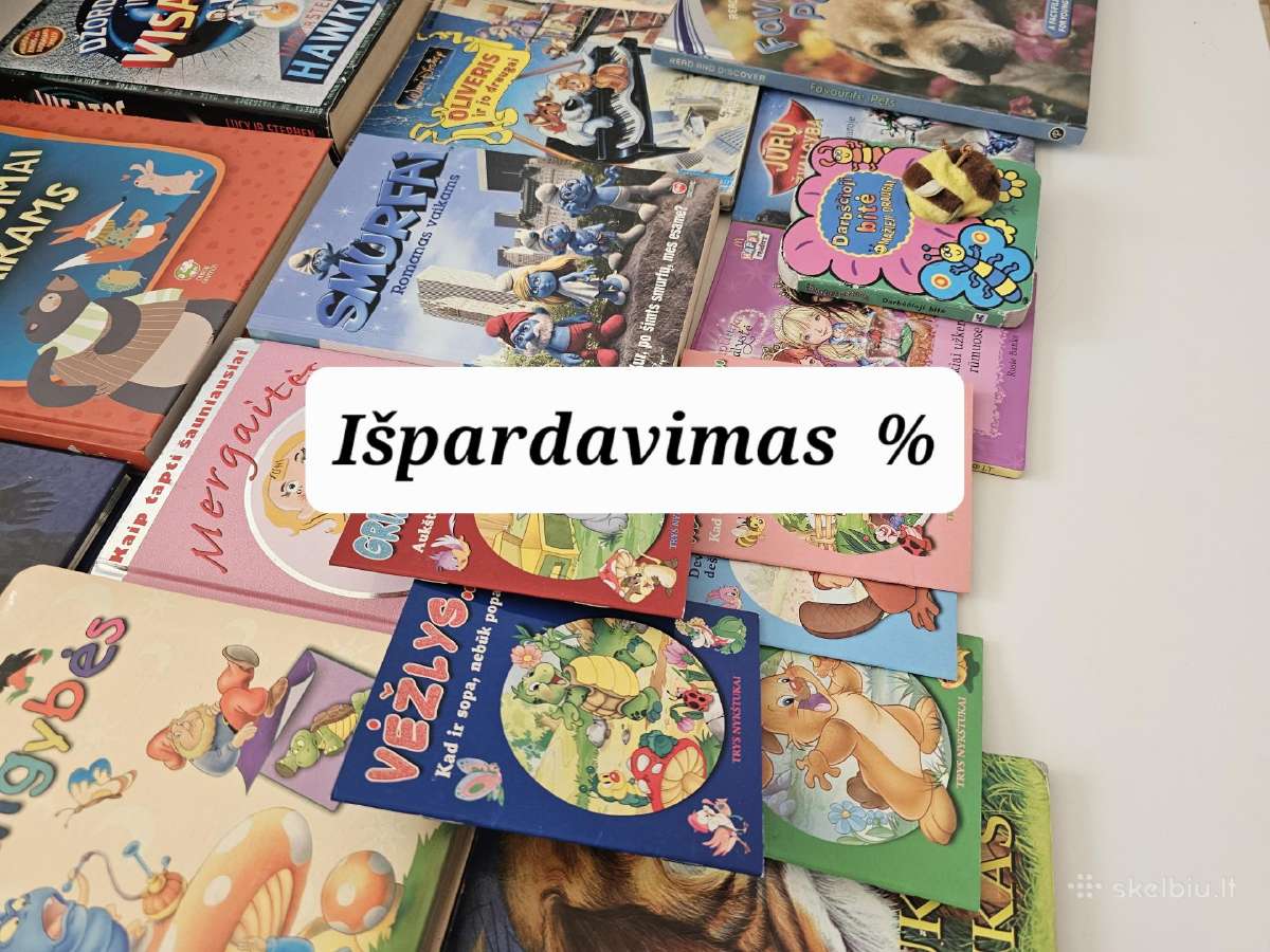 Vaikiškų Knygų išpardavimas