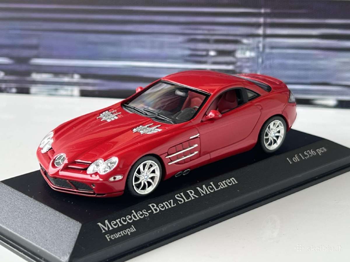 Mercedes Benz SLR Mclaren 1:43 - nuotraukos Nr. 4
