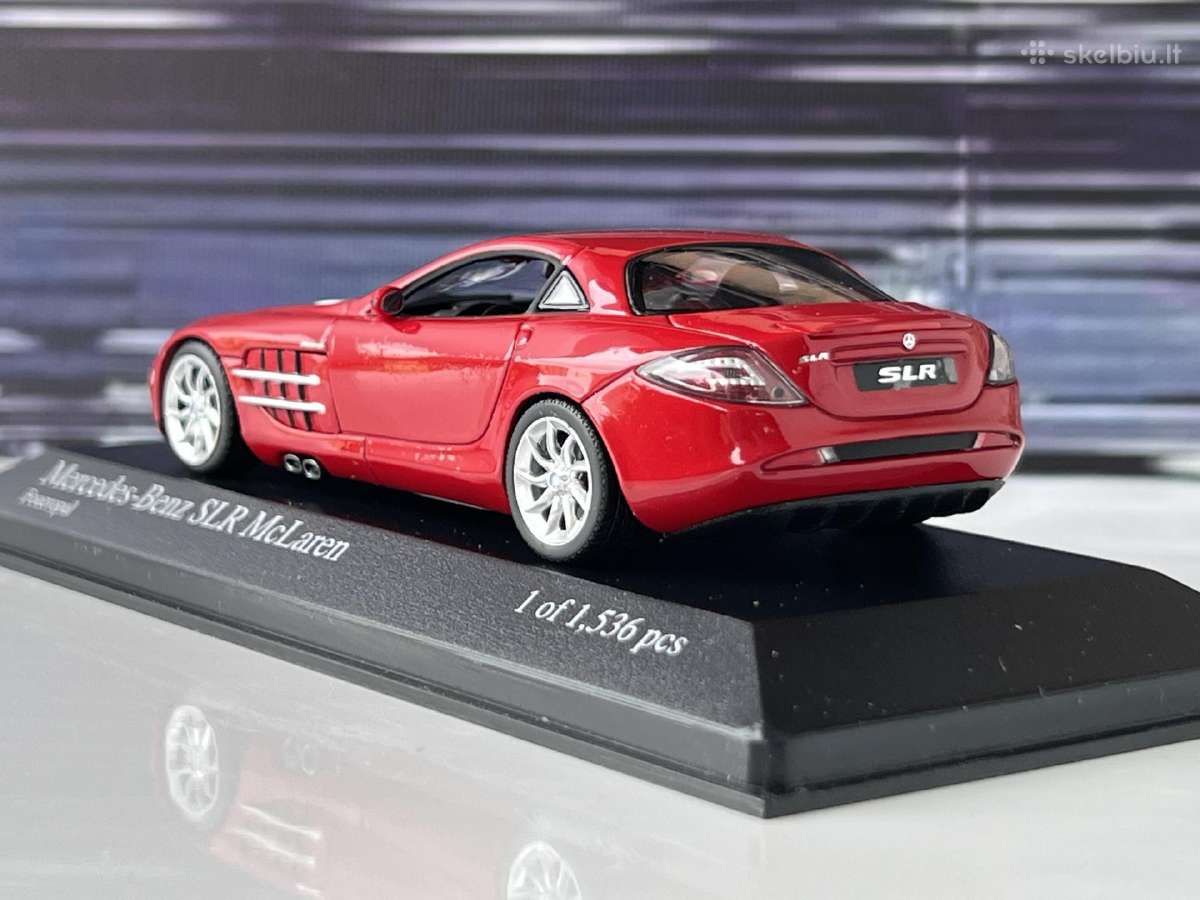 Mercedes Benz SLR Mclaren 1:43 - nuotraukos Nr. 8