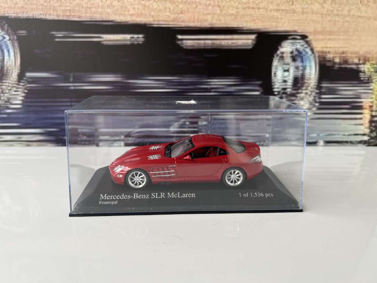 Mercedes Benz SLR Mclaren 1:43 - nuotraukos Nr. 9