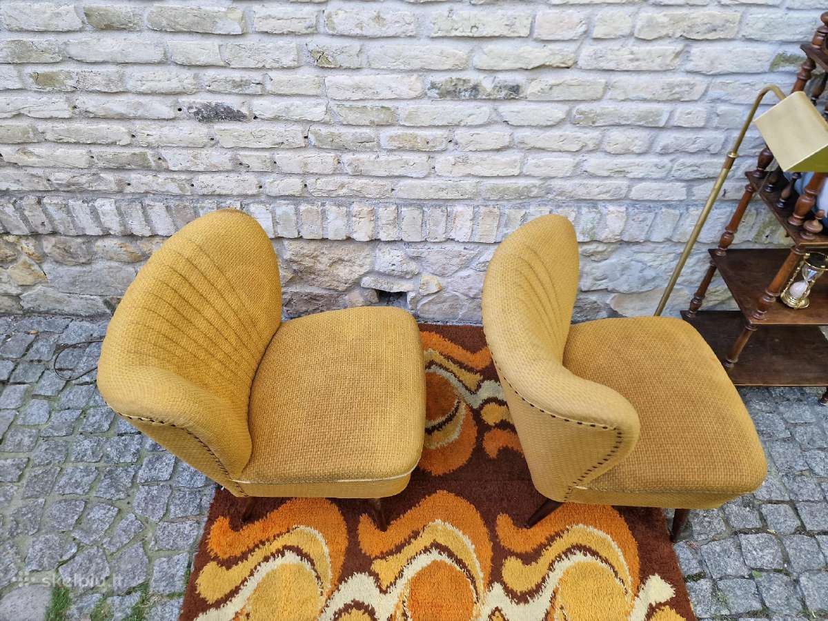 Vintažiniai mid century coctail st.foteliai - nuotraukos Nr. 11