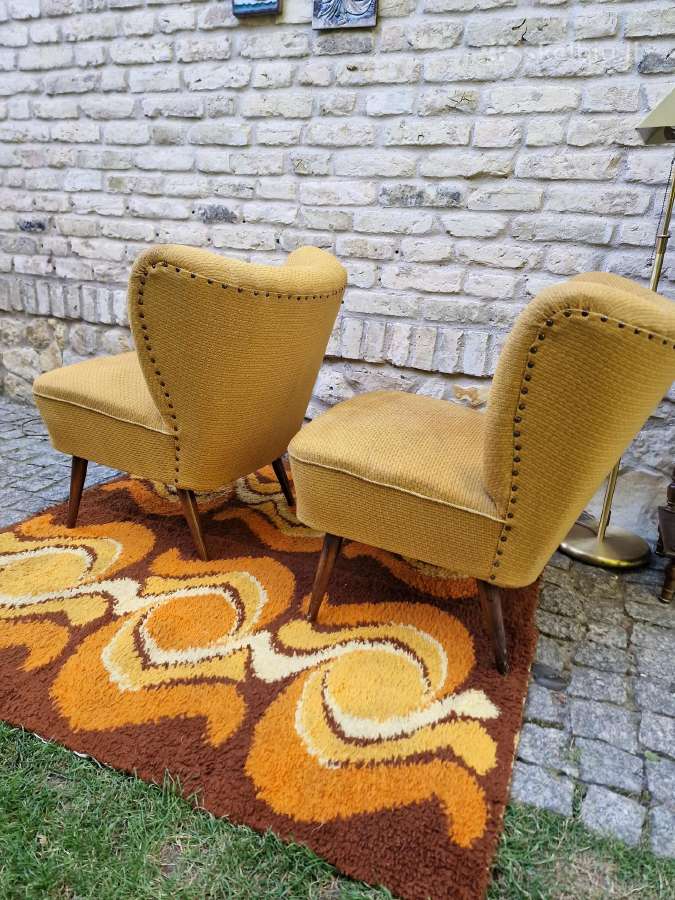 Vintažiniai mid century coctail st.foteliai - nuotraukos Nr. 15