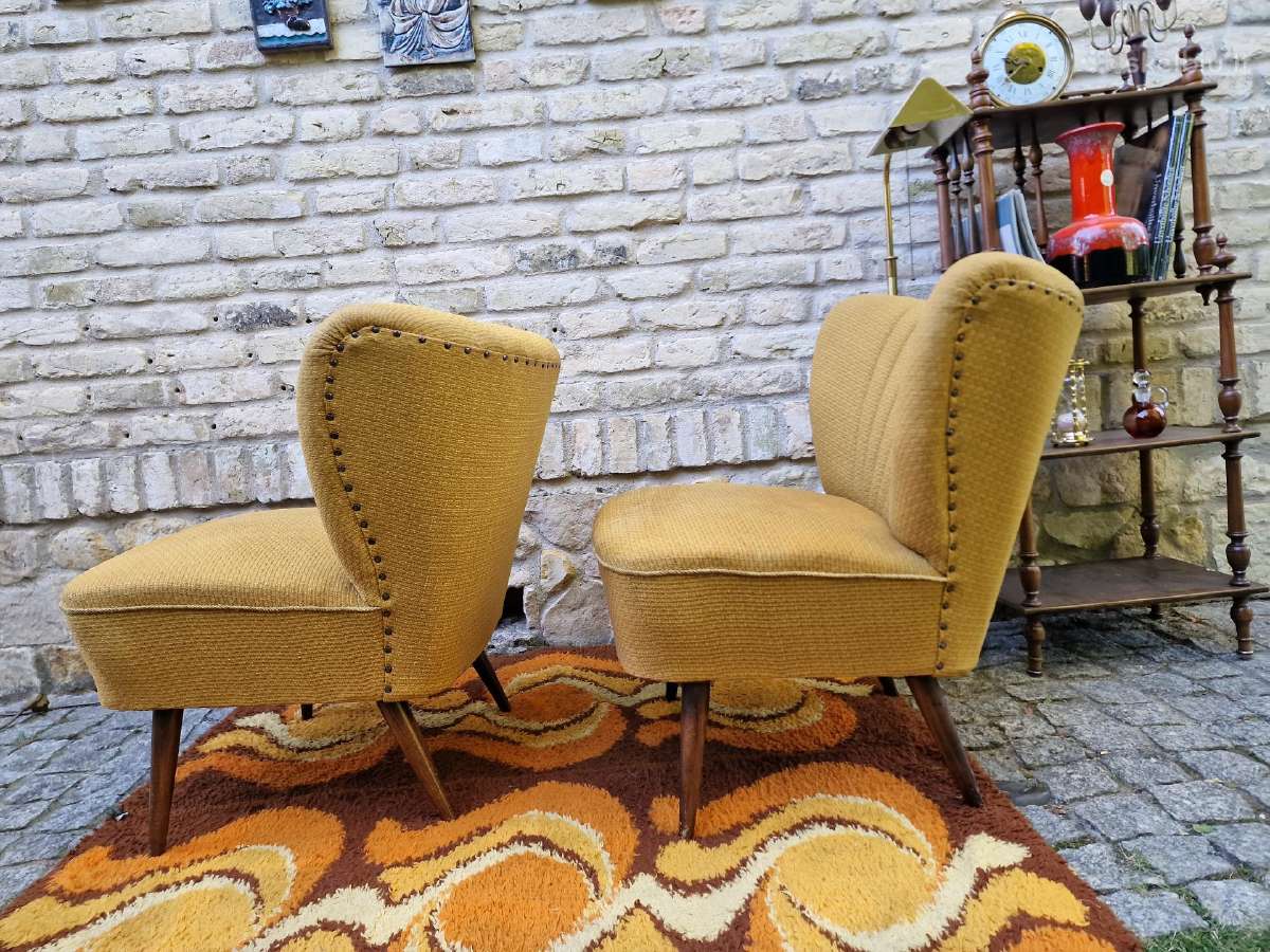 Vintažiniai mid century coctail st.foteliai - nuotraukos Nr. 21