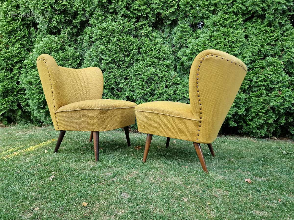 Vintažiniai mid century coctail st.foteliai - nuotraukos Nr. 24