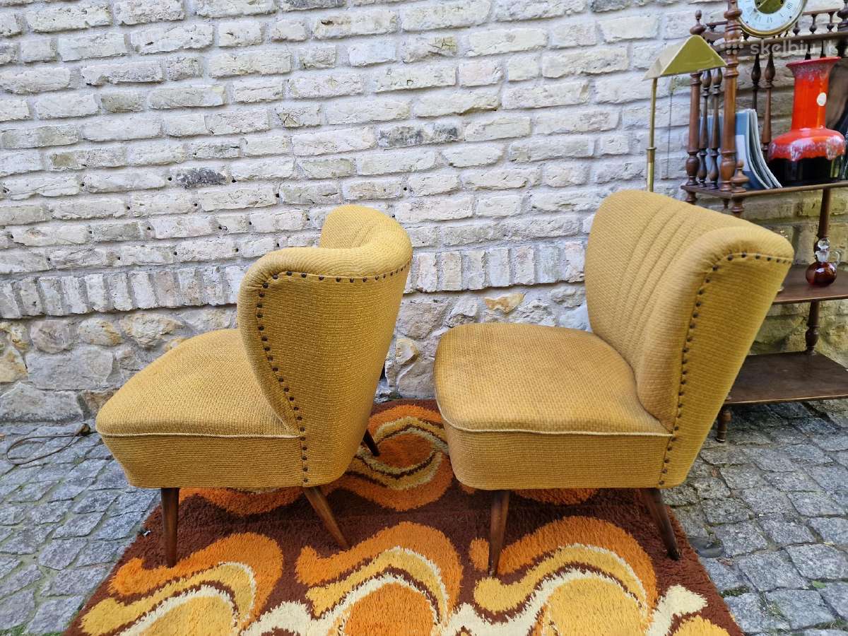Vintažiniai mid century coctail st.foteliai - nuotraukos Nr. 23