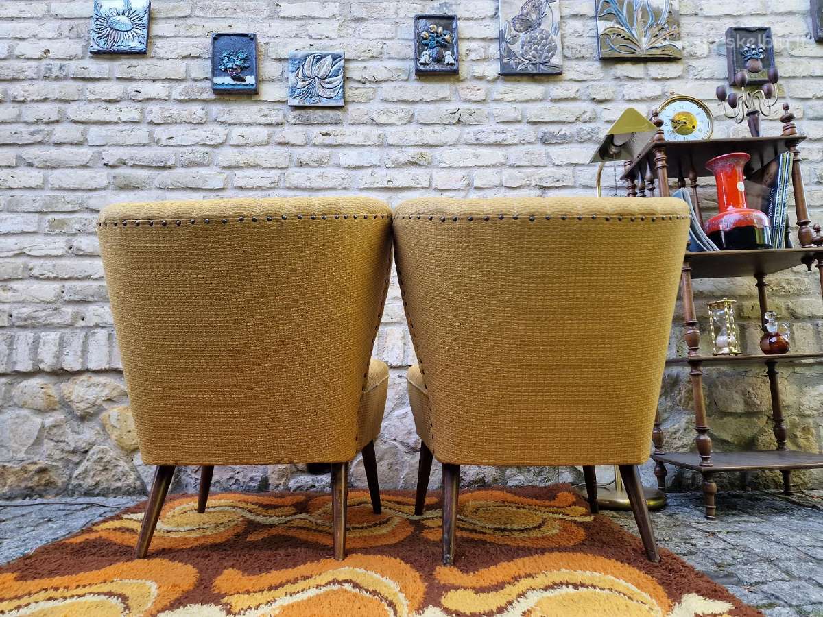Vintažiniai mid century coctail st.foteliai - nuotraukos Nr. 25