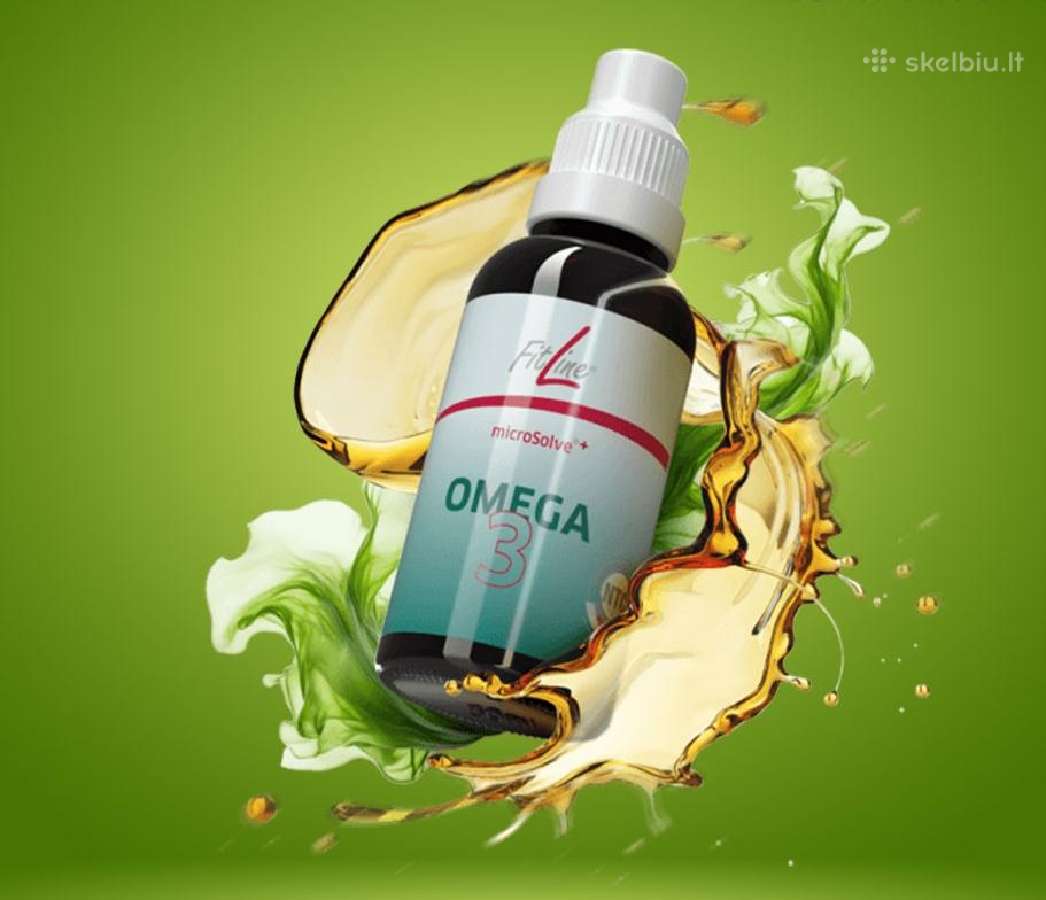 Fitline Omega +vitaminas E+d2+b3+biotinas