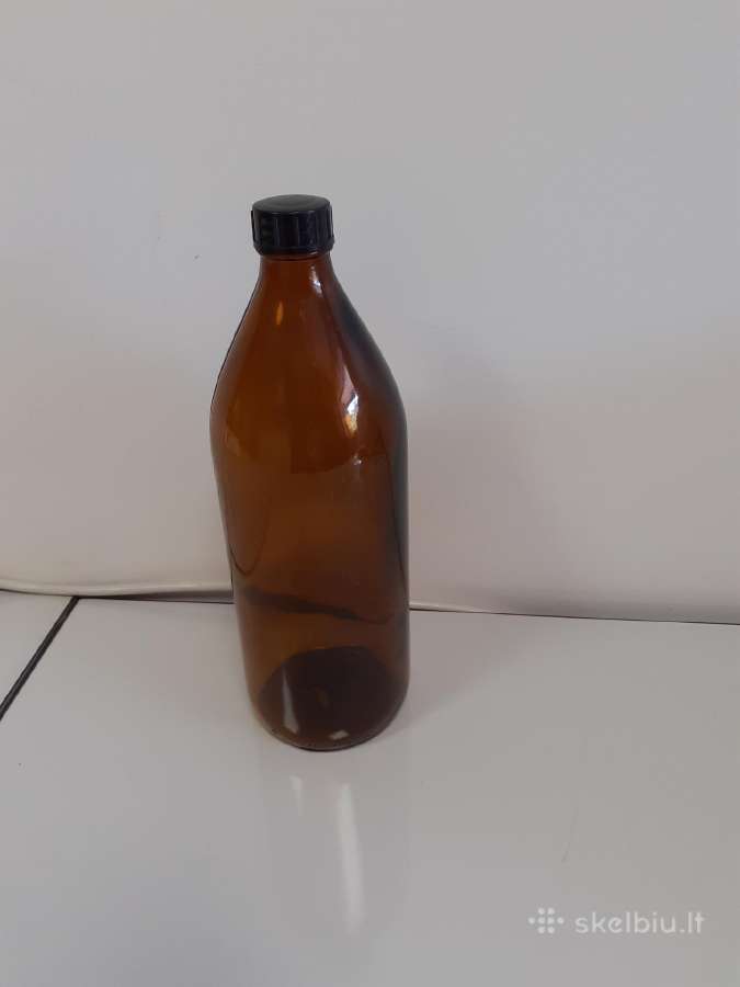 Tamsaus stiklo 1l indas