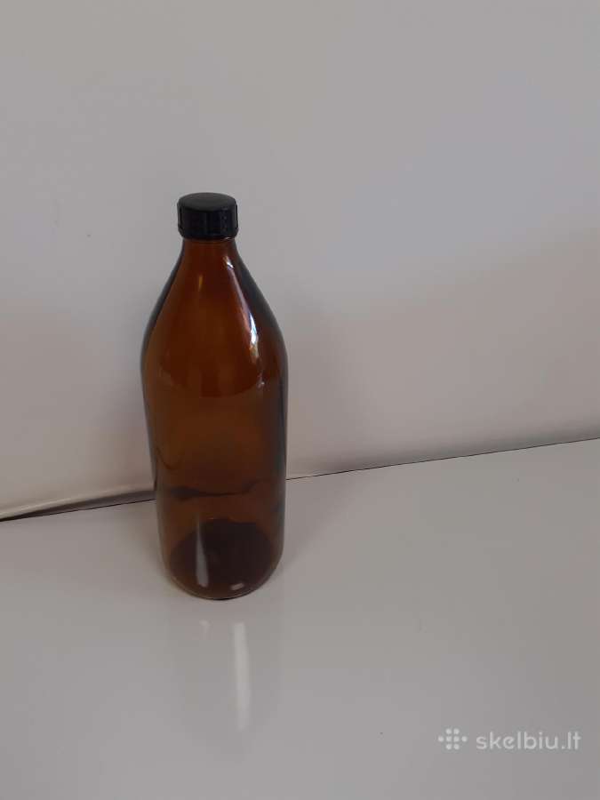 Tamsaus stiklo 1l indas