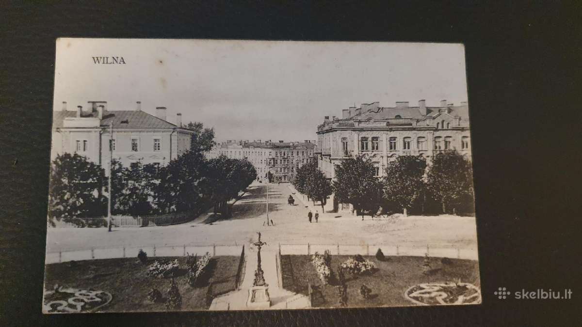 Vilnius Wilna Wilno Vilna atvirute 1916 m.