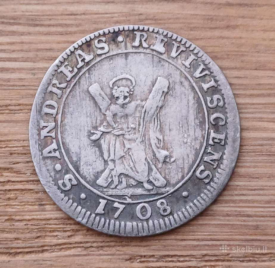 4 Mariengroschen 1708 m. Vokietija
